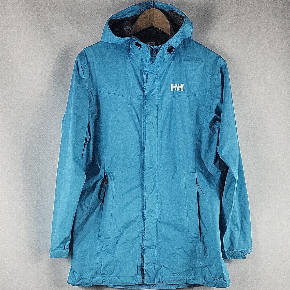 Helly Hansen Blue Small Waterproof Hooded Jacket